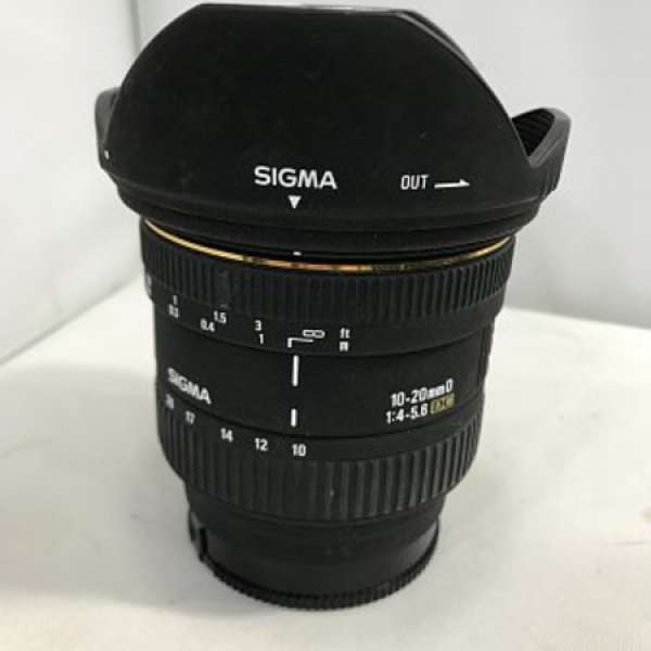 sigma 10-20mm f4-5.6 for sony A mount