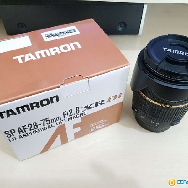 Tamron SP AF28-75mm F/2.8 A09NII (Nikon) 有盒, 無單