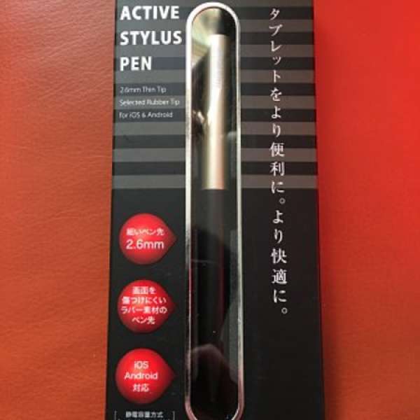 100%全新 日本 Buffalo Active Stylus pen 超精細主動式手寫觸控筆