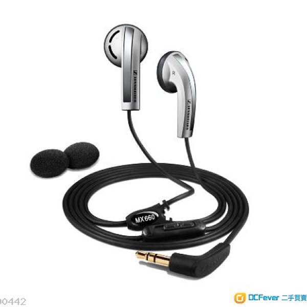 95%新 SENNHEISER MX660 經典靚聲耳機 銀色 已絕版