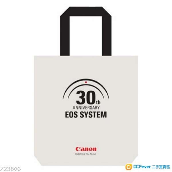 Canon EOS 30週年紀念Tote Bag - 5d mark iv 6d 80d 7d mark ii M6 M5 M3