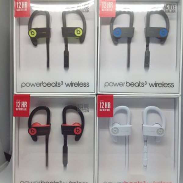 Beats Powerbeats 3 Bluetooth wireless earphone 全新 原刲 行貨 一年APPLE保養