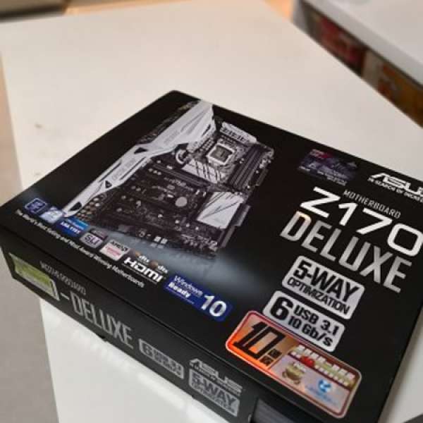 Asus Z170 Deluxe with Windows 10 OEM