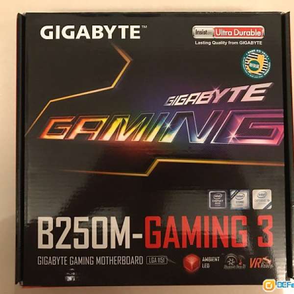 Gigabyte B250M-Gaming3 mATX  LGA1151 底板 motherboard