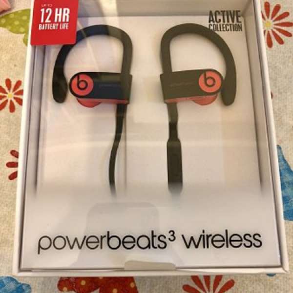 99%新 Beats Powerbeats 3 wireless 適合 Apple iPhone Samsung LG 等手機使用