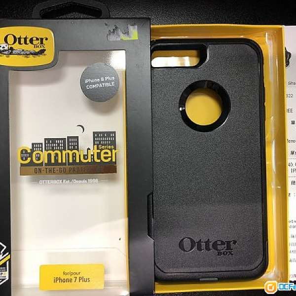 OtterBox Commuter iphone 7 plus / iphone 8 plus 手機套 ( 黑色 )