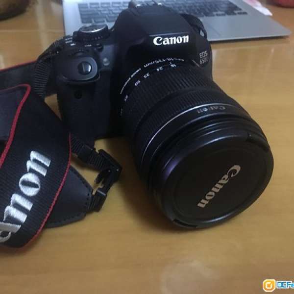 Canon EOS 650D with efs18-135mm kit