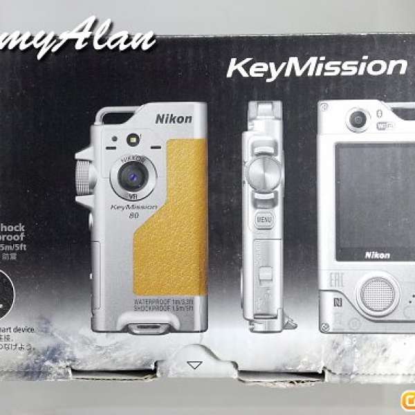 NIKON KeyMission 80 Action Cam 三防相機