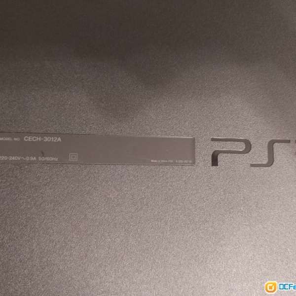 PS3  80% new 型號: PS3 CECH-3012A 連7隻原裝 Game (不散賣)