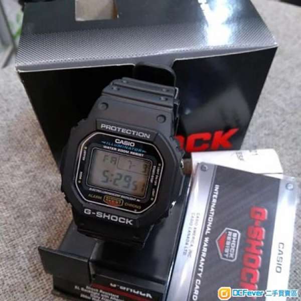 Casio G-Shock DW5600E-1V