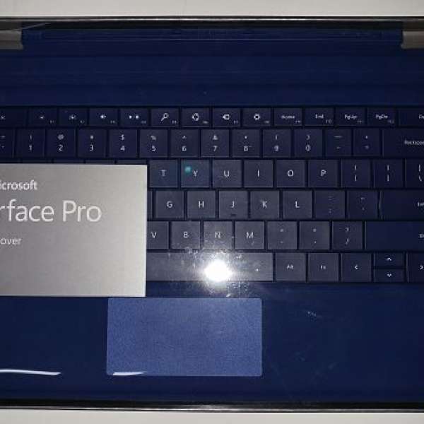 深藍色 Microsoft Surface Pro 3 Type Cover