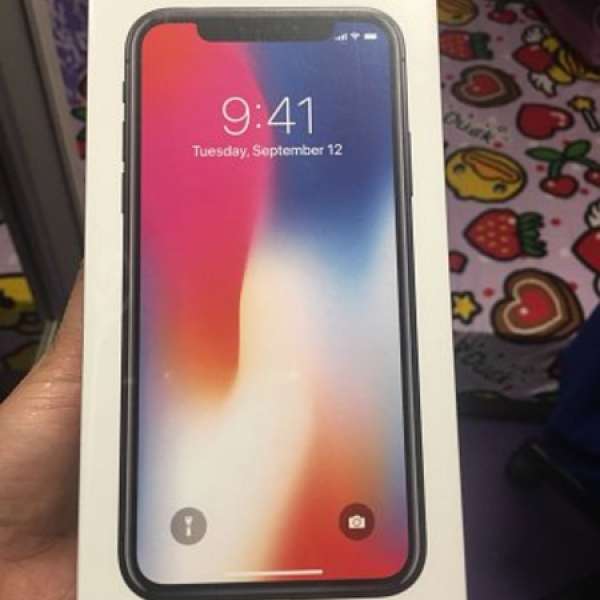 全新IPhone X 64gb，公司獎品，無單據！(hold)