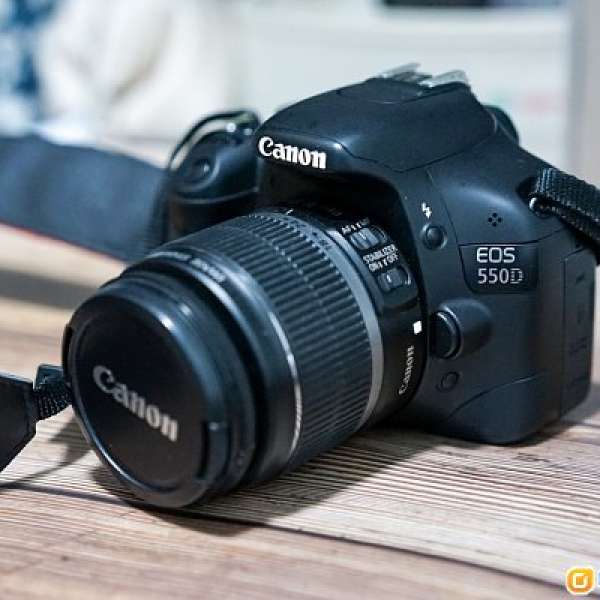 Canon 550D 連18-55kit加相機袋