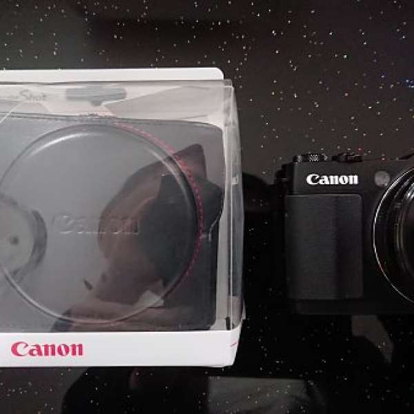 九成新Canon Powershot 特大感光CMOS數碼相機G1X MK II(兩電）+專用皮套！