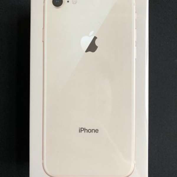 iPhone 8 256GB Gold 全新未開盒 + 一年保養