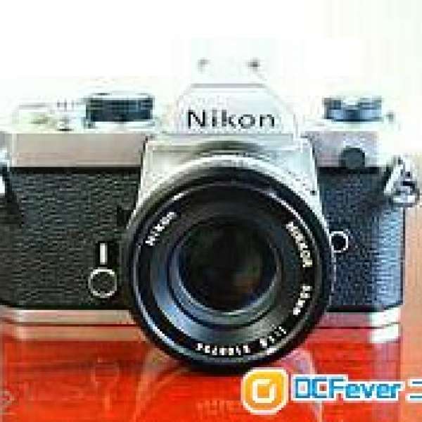 Nikon FM 連 日本 50mm 餅鏡