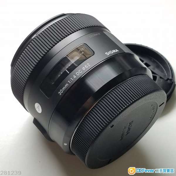 95% 新 Sigma 30mm f/1.4 DC Art (Canon mount)