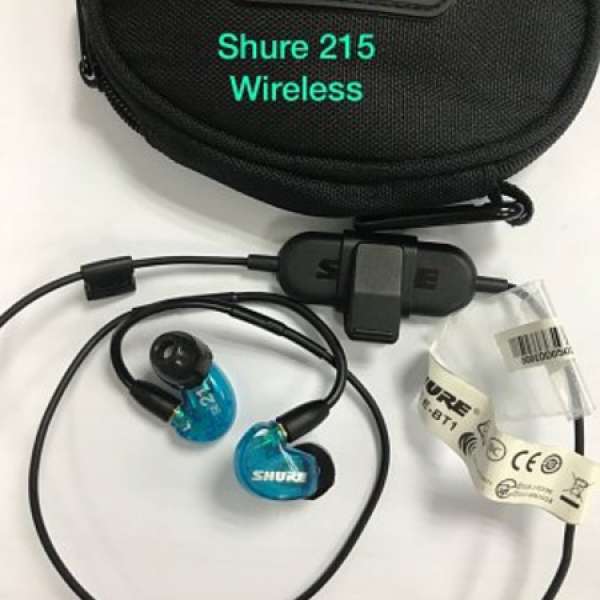 SHURE SE215 Wireless Earphones