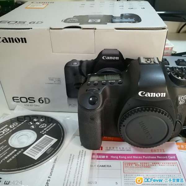 Canon EOS 6D 有單有盒有保用證 not samsung idtv 5DIII 6D