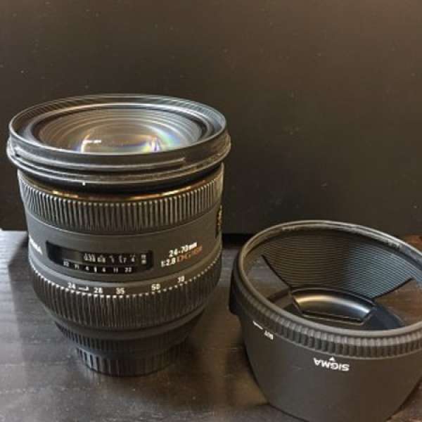 Sigma 24-70mm F2.8 IF EX DG HSM (Canon mount)