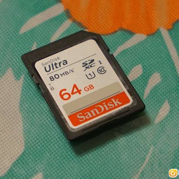 SanDisk 64GB Ultra SDXC