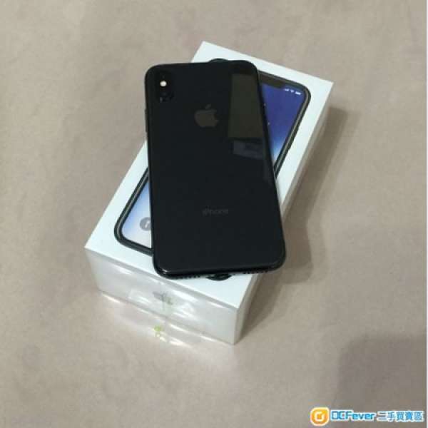 Apple iPhone X 99%新 黑色 64GB Apple store 香港行貨