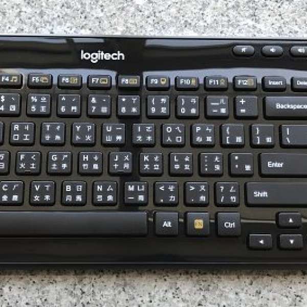 9成9新 Logitech K360R 羅技無線鍵盤 香港行貨 有單 仲有2年10個月保養 購入價$228 ...