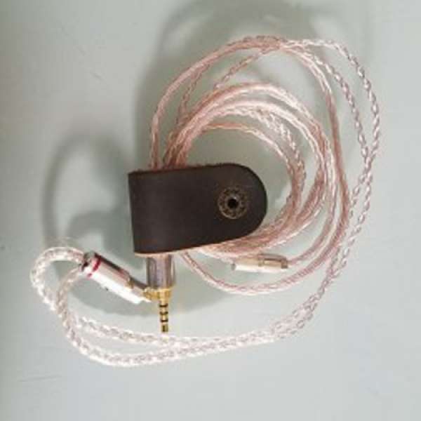 出售7N單晶銅銀混織8絞耳機升級線 2.5mm 頭 mmcx