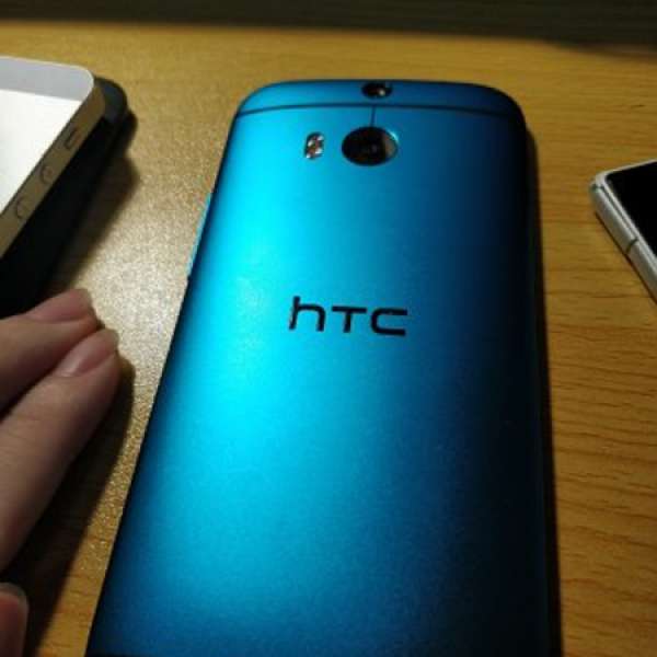 95新收藏級htc one m8藍色