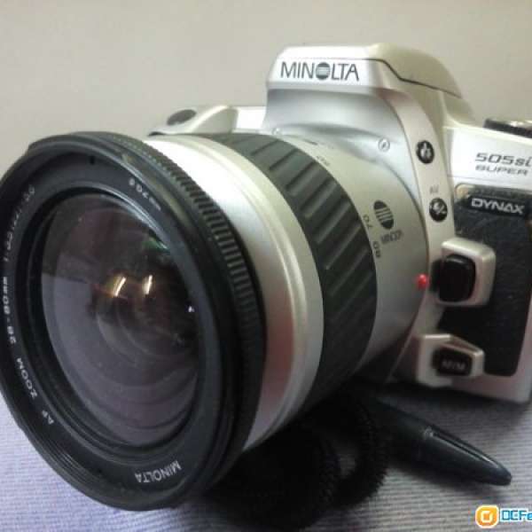 Minolta 505si super 加 28-80mm lens 已用 film 拍攝 100% work