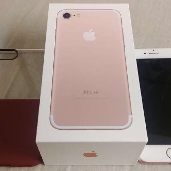 Apple Iphone 7 玫瑰金 128G 仲有半年保養