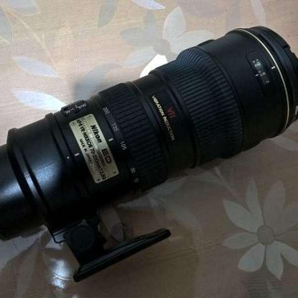 Nikon AF-S 70-200mm F/2.8 G(IF) ED VR I (D500/D5500/D7500)