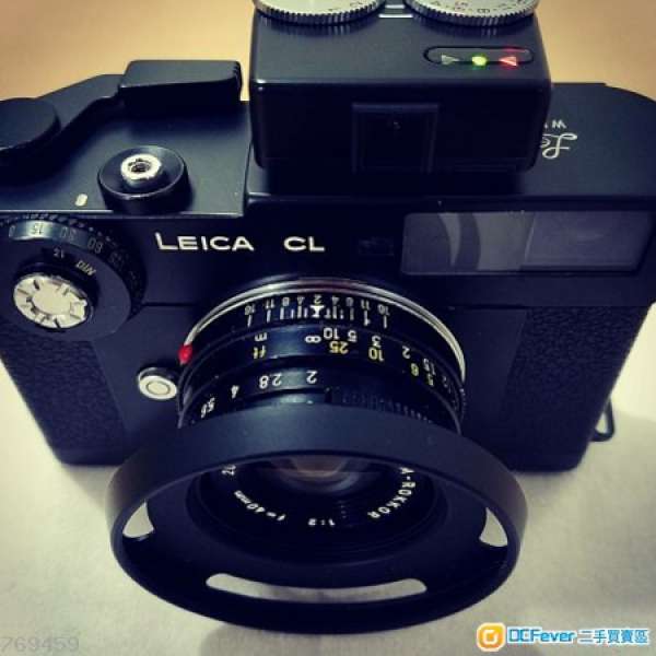 LeicaCL 及 99%新VC meter II, 不連鏡頭