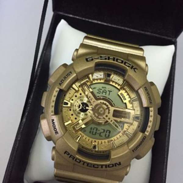 金色 G shock 9成新