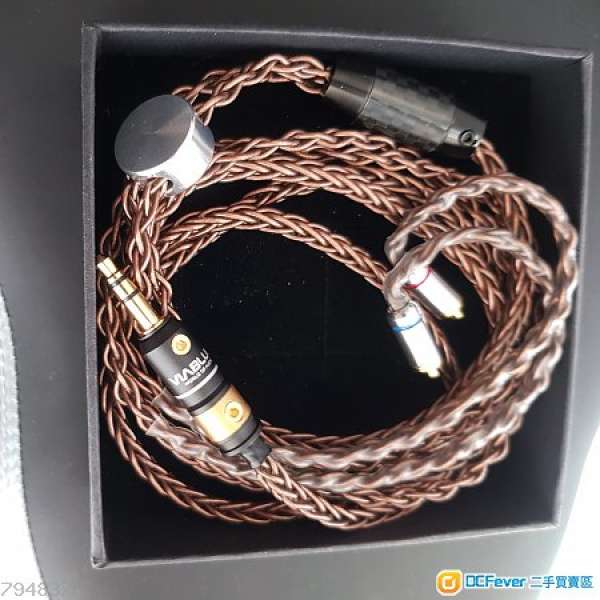 7N冷涷單晶鍋合金線升級線3.5mm mmcx shure westone campfire 多單元mmcx 公模私模線