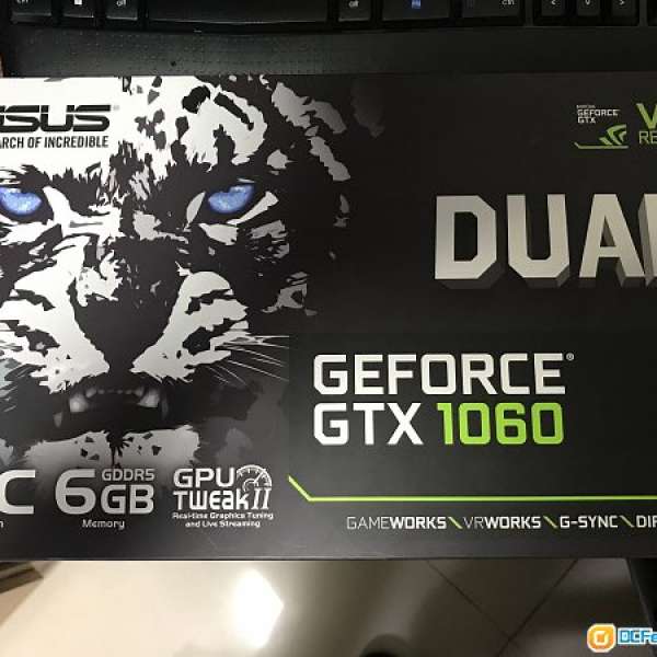 ASUS DUAL-GTX1060-O6G