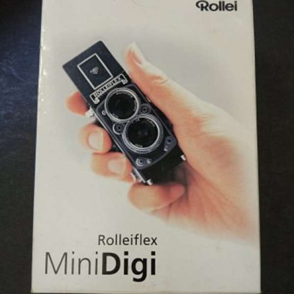 絶版初代Rolleiflex Mini Digi AF ～經典復古迷你數位相機