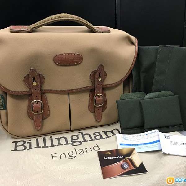 [平售] 新淨Billingham Hadley Pro (Khaki/Tan) 相機袋的貴族-白金漢