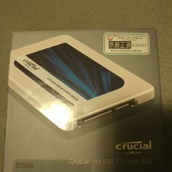 Crucial mx300 275g sata3 2.5 ssd