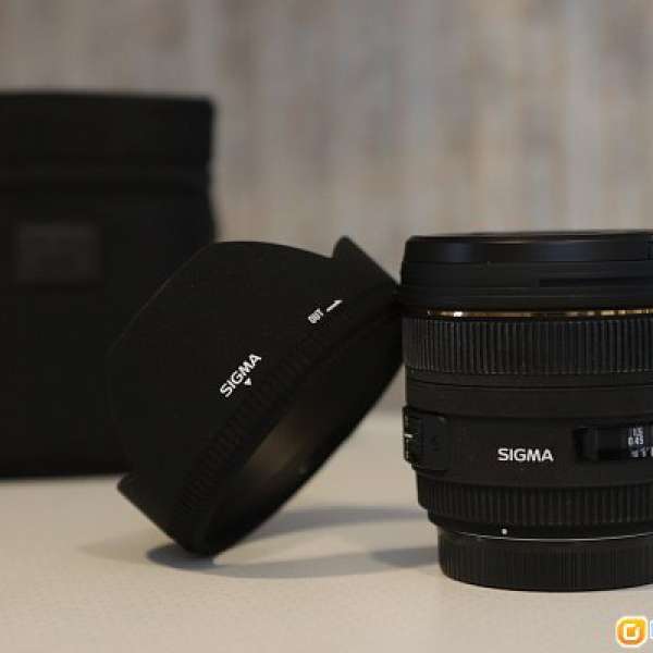 Sigma 50mm f1.4 EX DG Canon (non-ART)