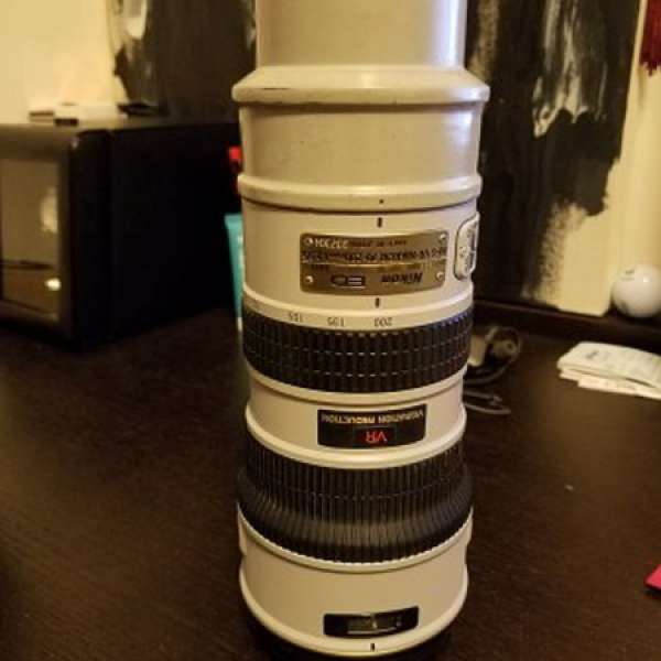 Rare Grey Nikon 70-200 f 2.8 VR
