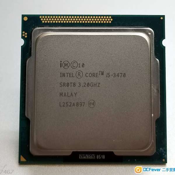 Intel Core i5-3470 4Core CPU (LGA 1155)