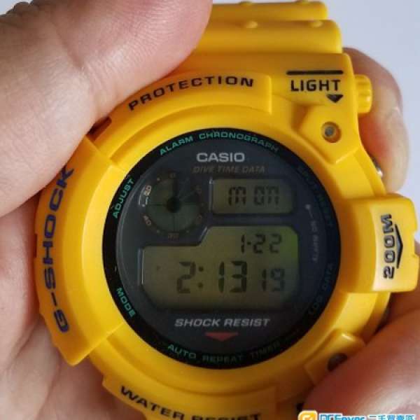 G-SHOCK DW-6300 FROGMAN八九成新錶一隻