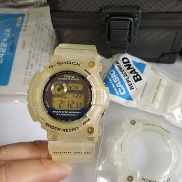 G-SHOCK GW-225E-7JF  FROGMAN 25周年。 全新錶帶·錶殼 未使用 説明書・箱