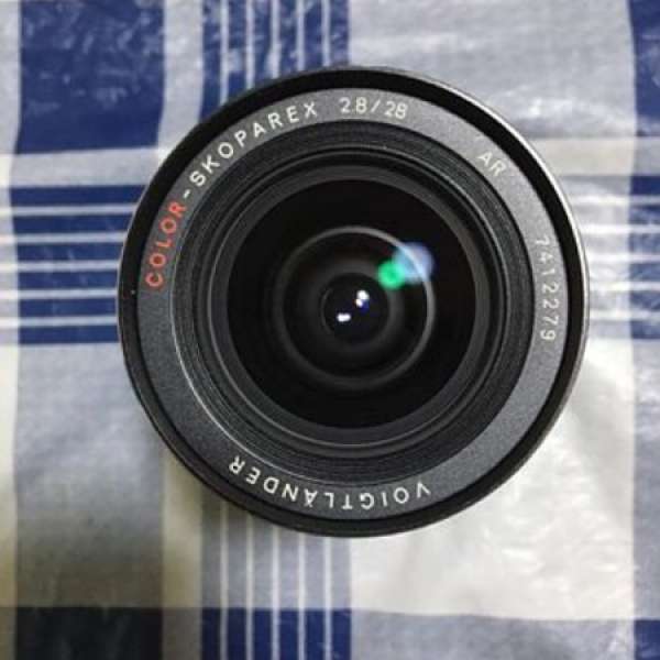 Voiglander color-skoparex 28mm f2.8 AR
