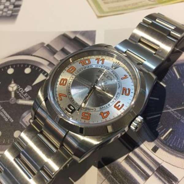 Rolex-114210，M頭，特式錶面！淨錶一隻！
