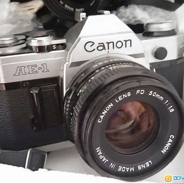 Canon AE-1  連 50mm F1.8 標準鏡