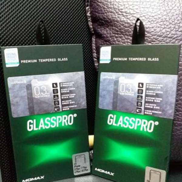 MOMAX GlassPro 0.3mm Slim Thickness 玻璃貼 For Iphone 6,6s,6s Plus,7,7Plu