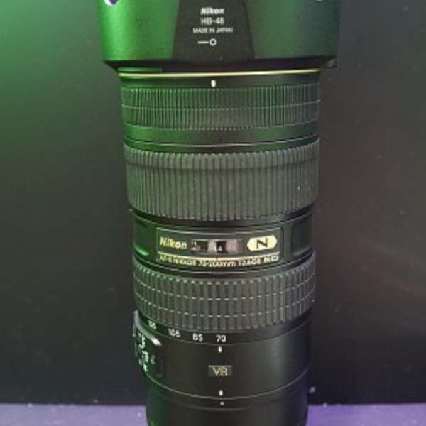 Nikon AFS 70-200mm F2.8G VR II ED (9成新)(LB 6)(小黑6)