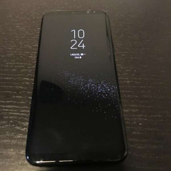 香港行貨samsung galaxy s8+ 128gb 黑色98%新